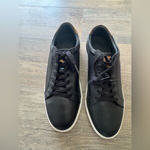 Allen Edmonds Black Leather Sneakers